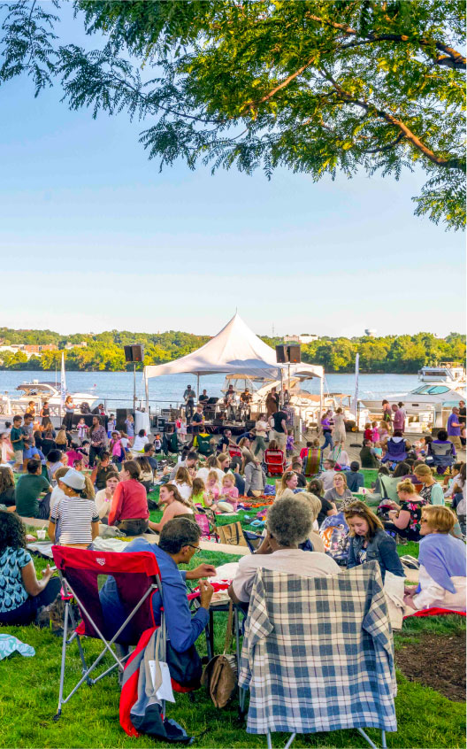 Outdoor concert